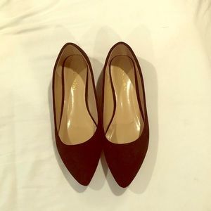 Black Pointed Toe Flats